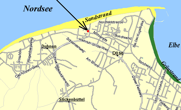 Cuxhaven Karte