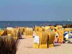 Cuxhaven Döse Strand - zum Vergrößern klicken